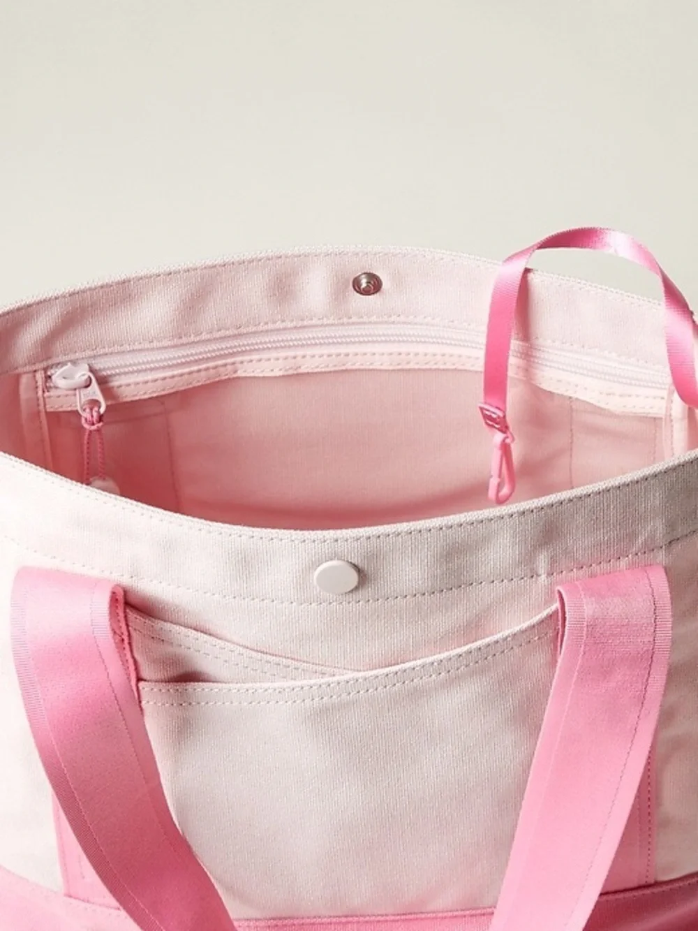 Brand New-Athleta Girl Going Places Tote Bag(Pink/Cream)